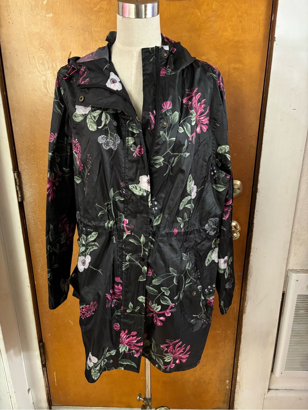 Joules rain jacket with a hood size 12